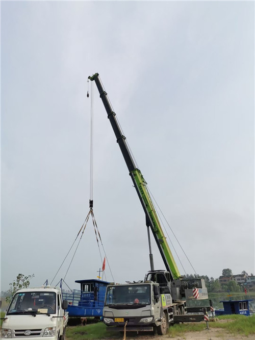 河西区桥梁建设吊装案例